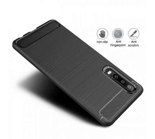 Чехол для мобильного телефона Laudtec для Huawei P30 Carbon Fiber (Black) (LT-P30B) Чехол для мобильного телефона Laudtec для Huawei P30 Carbon Fiber (Black) (LT-P30B)