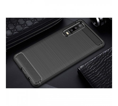 Чехол для мобильного телефона Laudtec для Huawei P30 Carbon Fiber (Black) (LT-P30B) Чехол для мобильного телефона Laudtec для Huawei P30 Carbon Fiber (Black) (LT-P30B)