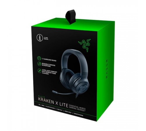 Наушники Razer Kraken X Lite (RZ04-02950100-R381/R3M1) Наушники Razer Kraken X Lite (RZ04-02950100-R381/R3M1)