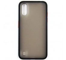 Чехол для мобильного телефона Dengos Samsung Galaxy A01 (black) (DG-TPU-MATT-32)