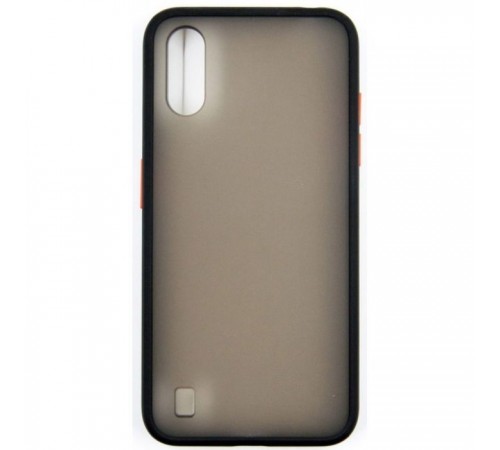 Чохол до мобільного телефона Dengos Samsung Galaxy A01 (black) (DG-TPU-MATT-32) Чохол до мобільного телефона Dengos Samsung Galaxy A01 (black) (DG-TPU-MATT-32)