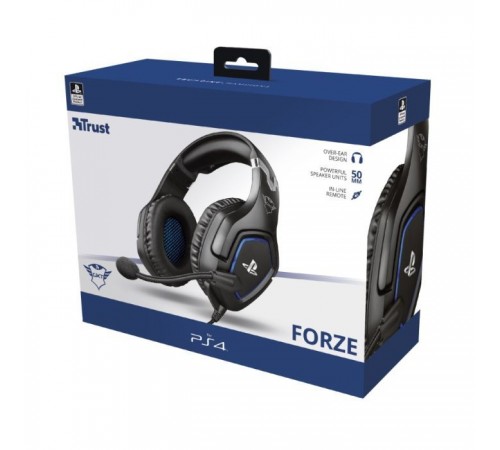 Навушники Trust GXT 488 Forze-G for PS4 Black (23530) Навушники Trust GXT 488 Forze-G for PS4 Black (23530)