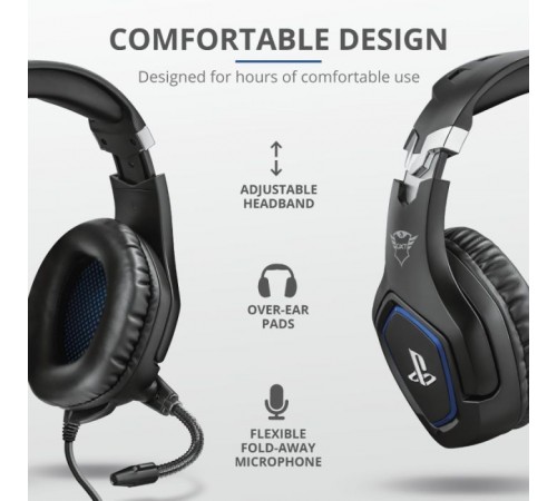 Навушники Trust GXT 488 Forze-G for PS4 Black (23530) Навушники Trust GXT 488 Forze-G for PS4 Black (23530)