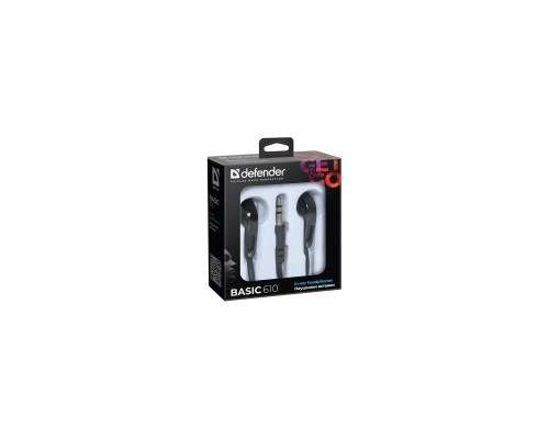 Навушники Defender Basic-610 Black (63610)