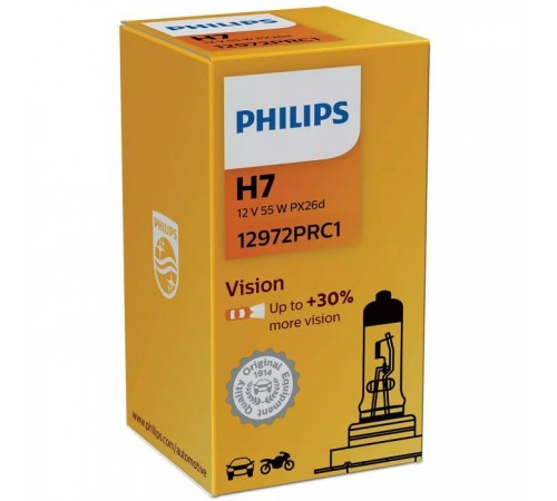 Автолампа Philips галогенова 55W (12972 PR C1) Автолампа Philips галогенова 55W (12972 PR C1)