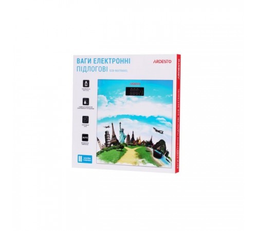 Весы напольные Ardesto SCB-965TRAVEL Весы напольные Ardesto SCB-965TRAVEL