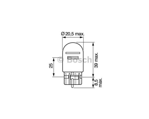 Автолампа Bosch 21/5W (1 987 302 823) Автолампа Bosch 21/5W (1 987 302 823)