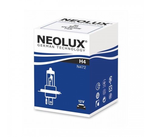Автолампа Neolux галогенова 60/55W (N472) Автолампа Neolux галогенова 60/55W (N472)