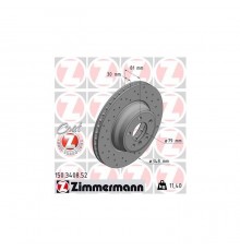 Гальмівний диск ZIMMERMANN 150.3408.52