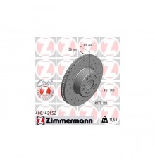 Гальмівний диск ZIMMERMANN 400.1421.52
