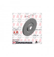 Гальмівний диск ZIMMERMANN 610.3726.52