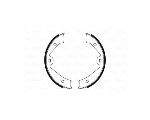 Тормозные колодки Bosch 0 986 487 755 Тормозные колодки Bosch 0 986 487 755
