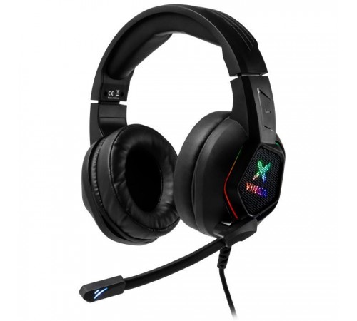 Наушники Vinga HSCU-160 Gaming LED Black (HSCU-160) Наушники Vinga HSCU-160 Gaming LED Black (HSCU-160)