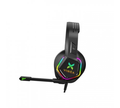 Наушники Vinga HSCU-160 Gaming LED Black (HSCU-160) Наушники Vinga HSCU-160 Gaming LED Black (HSCU-160)