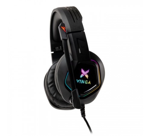 Наушники Vinga HSCU-160 Gaming LED Black (HSCU-160) Наушники Vinga HSCU-160 Gaming LED Black (HSCU-160)