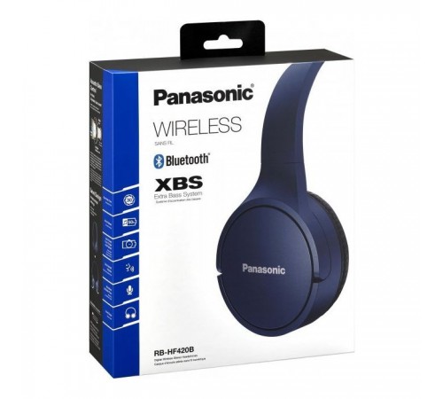 Наушники Panasonic RB-HF420BGEA Blue (RB-HF420BGEA) Наушники Panasonic RB-HF420BGEA Blue (RB-HF420BGEA)