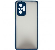 Чохол до мобільного телефона Dengos Matte Xiaomi Redmi Note 10 Pro (blue) (DG-TPU-MATT-78)
