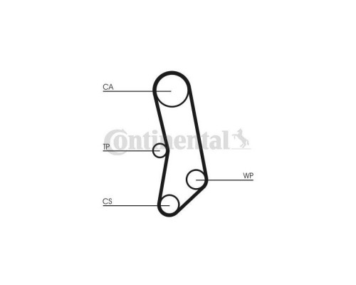 Ремінь ГРМ CONTITECH CT503 Ремінь ГРМ CONTITECH CT503