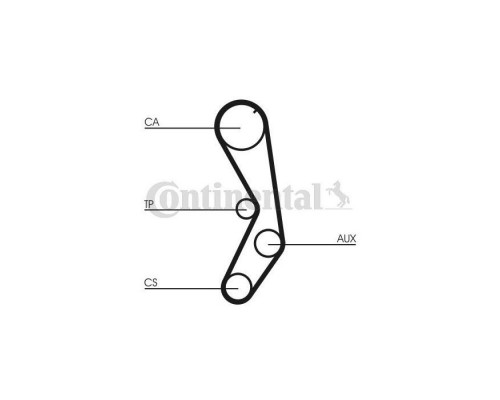 Ремінь ГРМ CONTITECH CT605 Ремінь ГРМ CONTITECH CT605