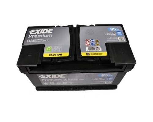 Акумулятор автомобільний EXIDE PREMIUM 85A (EA852) Акумулятор автомобільний EXIDE PREMIUM 85A (EA852)
