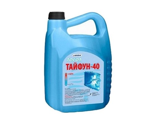 Тосол МФК "Тайфун -40" (-20С) ПЕТ кан.4,43кг (30829) Тосол МФК "Тайфун -40" (-20С) ПЕТ кан.4,43кг (30829)