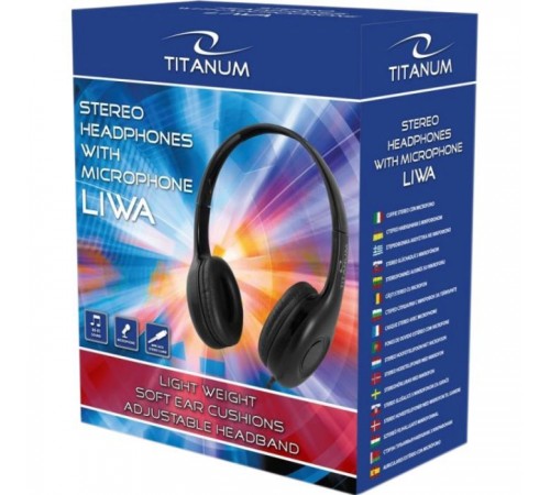 Наушники Esperanza Titanum Liwa Black (TH114) Наушники Esperanza Titanum Liwa Black (TH114)