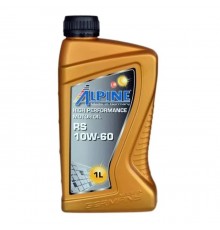 Моторна олива Alpine 10W-60 RS 1л (0205-1)