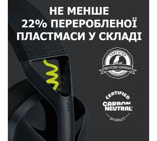 Наушники Logitech G435 Lightspeed Wireless Gaming Headset Black (981-001050) Наушники Logitech G435 Lightspeed Wireless Gaming Headset Black (981-001050)