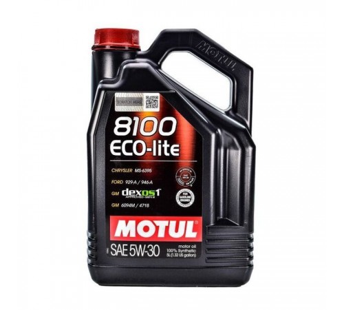 Моторное масло MOTUL 8100 Eco-lite 5w30 5л (839551) Моторное масло MOTUL 8100 Eco-lite 5w30 5л (839551)