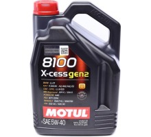 Моторна олива MOTUL 8100 X-cess 5w40 5л (368206)