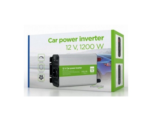 Автомобільний інвертор EnerGenie 12V/220V 1200 Вт (EG-PWC1200-01) Автомобільний інвертор EnerGenie 12V/220V 1200 Вт (EG-PWC1200-01)