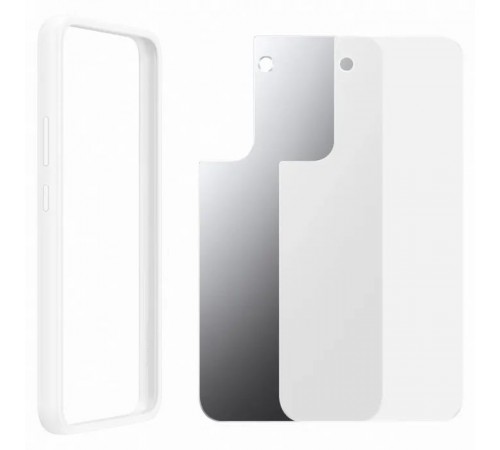 Чохол до мобільного телефона Samsung Frame Cover Galaxy S22 Plus White (EF-MS906CWEGRU) Чохол до мобільного телефона Samsung Frame Cover Galaxy S22 Plus White (EF-MS906CWEGRU)