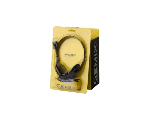 Наушники Gemix HP-120MV Black (HP-120MV) Наушники Gemix HP-120MV Black (HP-120MV)