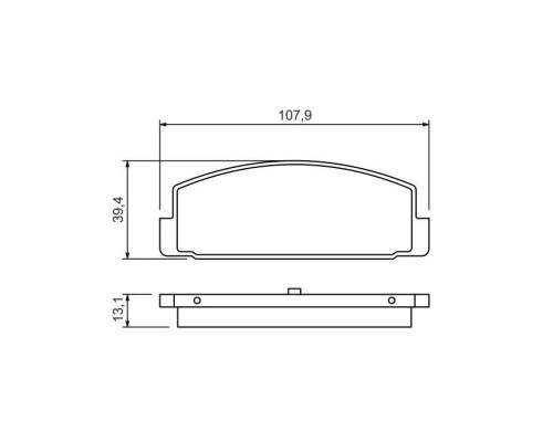 Тормозные колодки Bosch 0 986 424 295 Тормозные колодки Bosch 0 986 424 295
