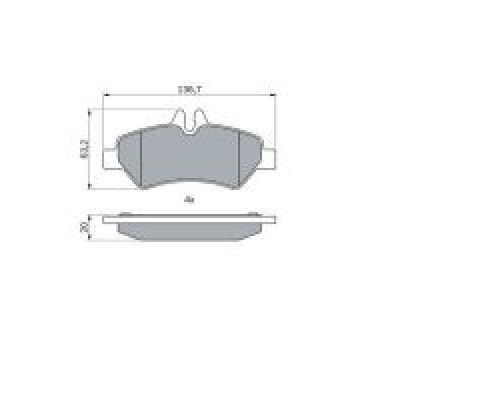 Тормозные колодки Bosch 0 986 494 123 Тормозные колодки Bosch 0 986 494 123