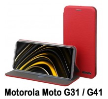Чохол до мобільного телефона BeCover Exclusive Motorola Moto G31 / G41 Burgundy Red (707912)