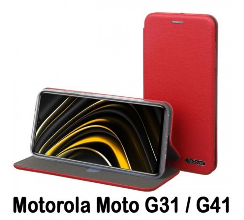 Чохол до мобільного телефона BeCover Exclusive Motorola Moto G31 / G41 Burgundy Red (707912) Чохол до мобільного телефона BeCover Exclusive Motorola Moto G31 / G41 Burgundy Red (707912)