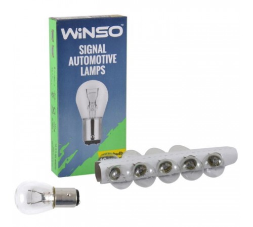 Автолампа WINSO P21/5W 21/5W BAY15d (725130) Автолампа WINSO P21/5W 21/5W BAY15d (725130)