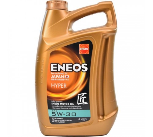 Моторное масло ENEOS HYPER 5W-30 4л (EU0030301N) Моторное масло ENEOS HYPER 5W-30 4л (EU0030301N)