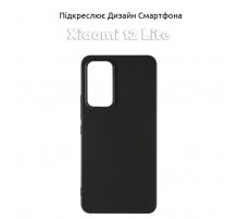 Чехол для мобильного телефона BeCover Xiaomi 12 Lite Black (708115)
