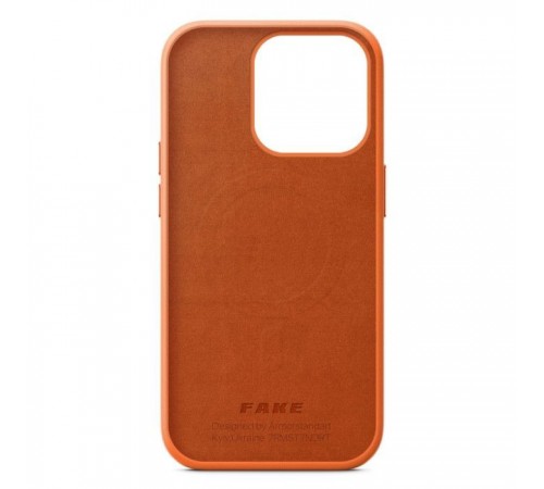 Чохол до мобільного телефона Armorstandart FAKE Leather Case Apple iPhone 14 Pro Golden Brown (ARM64461) Чохол до мобільного телефона Armorstandart FAKE Leather Case Apple iPhone 14 Pro Golden Brown (ARM64461)