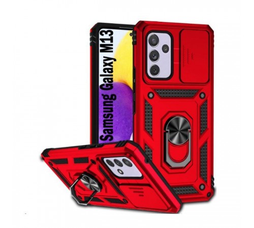 Чохол до мобільного телефона BeCover Military Samsung Galaxy M13 SM-M135 Red (708210)
