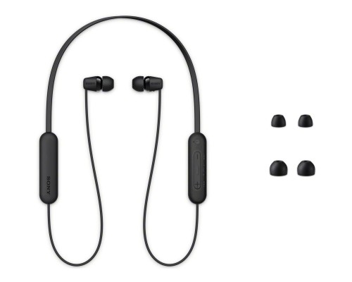 Наушники Sony WI-C100 Black (WIC100B.CE7) Наушники Sony WI-C100 Black (WIC100B.CE7)