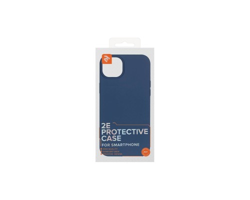Чохол до мобільного телефона 2E Apple iPhone 14 Pro Max, Liquid Silicone, Cobalt Blue (2E-IPH-14PRM-OCLS-CB) Чохол до мобільного телефона 2E Apple iPhone 14 Pro Max, Liquid Silicone, Cobalt Blue (2E-IPH-14PRM-OCLS-CB)