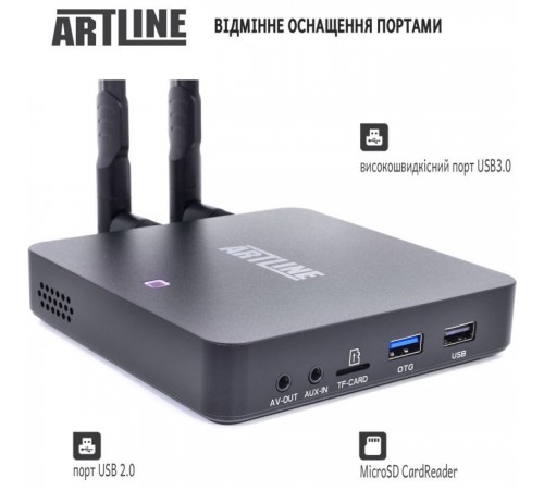 Медиаплеер Artline TvBox KM6 (KM6) Медиаплеер Artline TvBox KM6 (KM6)
