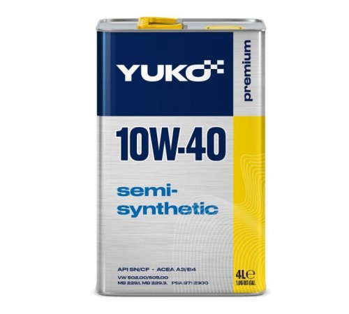 Моторное масло Yuko SEMISYNTHETIC 10W-40 4л (4820070240153) Моторное масло Yuko SEMISYNTHETIC 10W-40 4л (4820070240153)