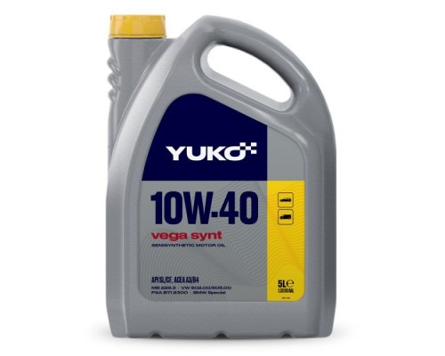 Моторна олива Yuko VEGA SYNT 10W-40 5л (4820070242126) Моторна олива Yuko VEGA SYNT 10W-40 5л (4820070242126)