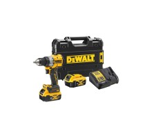 Шуруповерт DeWALT 18V XR Li-Ion 5Ah, 90 Нм, 0-650/0-2000 об/мин., кейс TSTAK (DCD805P2T)