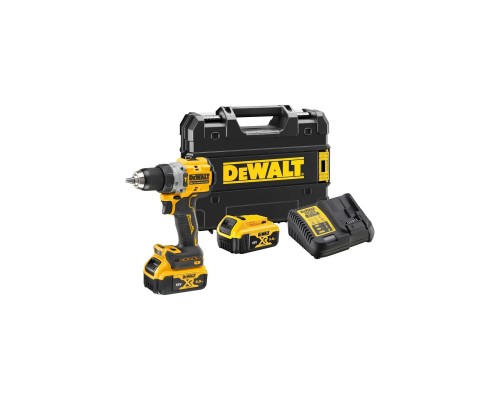 Шуруповерт DeWALT 18V XR Li-Ion 5Ah, 90 Нм, 0-650/0-2000 об/мин., кейс TSTAK (DCD805P2T) Шуруповерт DeWALT 18V XR Li-Ion 5Ah, 90 Нм, 0-650/0-2000 об/мин., кейс TSTAK (DCD805P2T)