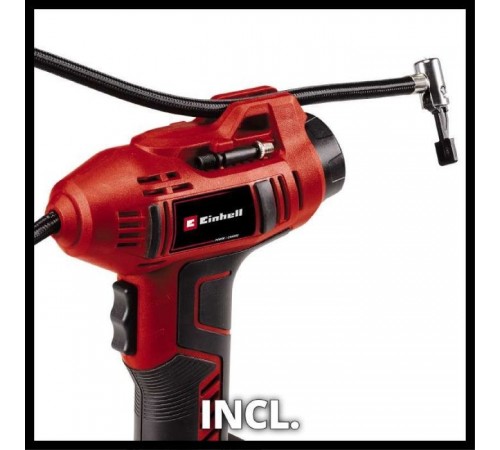 Автомобільний компресор Einhell CE-CC 18 Li - Solo, 18В, PXC (без АКБ і ЗП) (2071010) Автомобільний компресор Einhell CE-CC 18 Li - Solo, 18В, PXC (без АКБ і ЗП) (2071010)